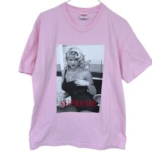 Pink Supreme T Shirt Mens Medium Estate of Anna Nicole Smith Daniela Federici